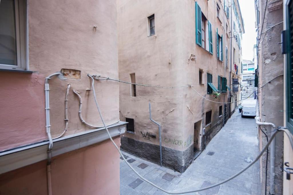 Appartamento La Citta Vecchia Génova Exterior foto
