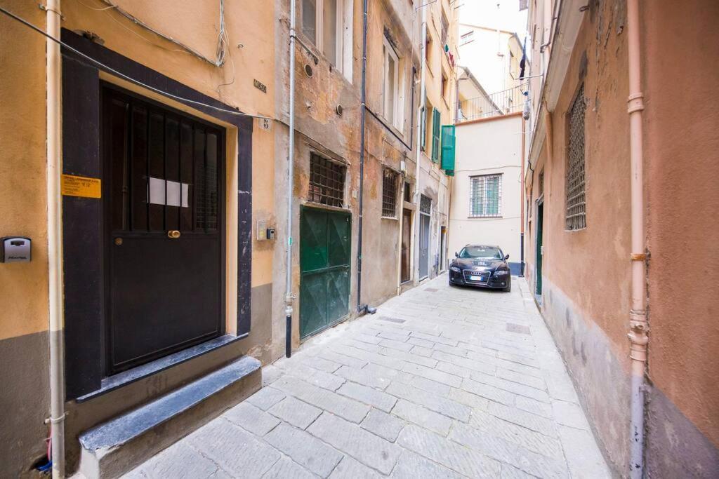 Appartamento La Citta Vecchia Génova Exterior foto